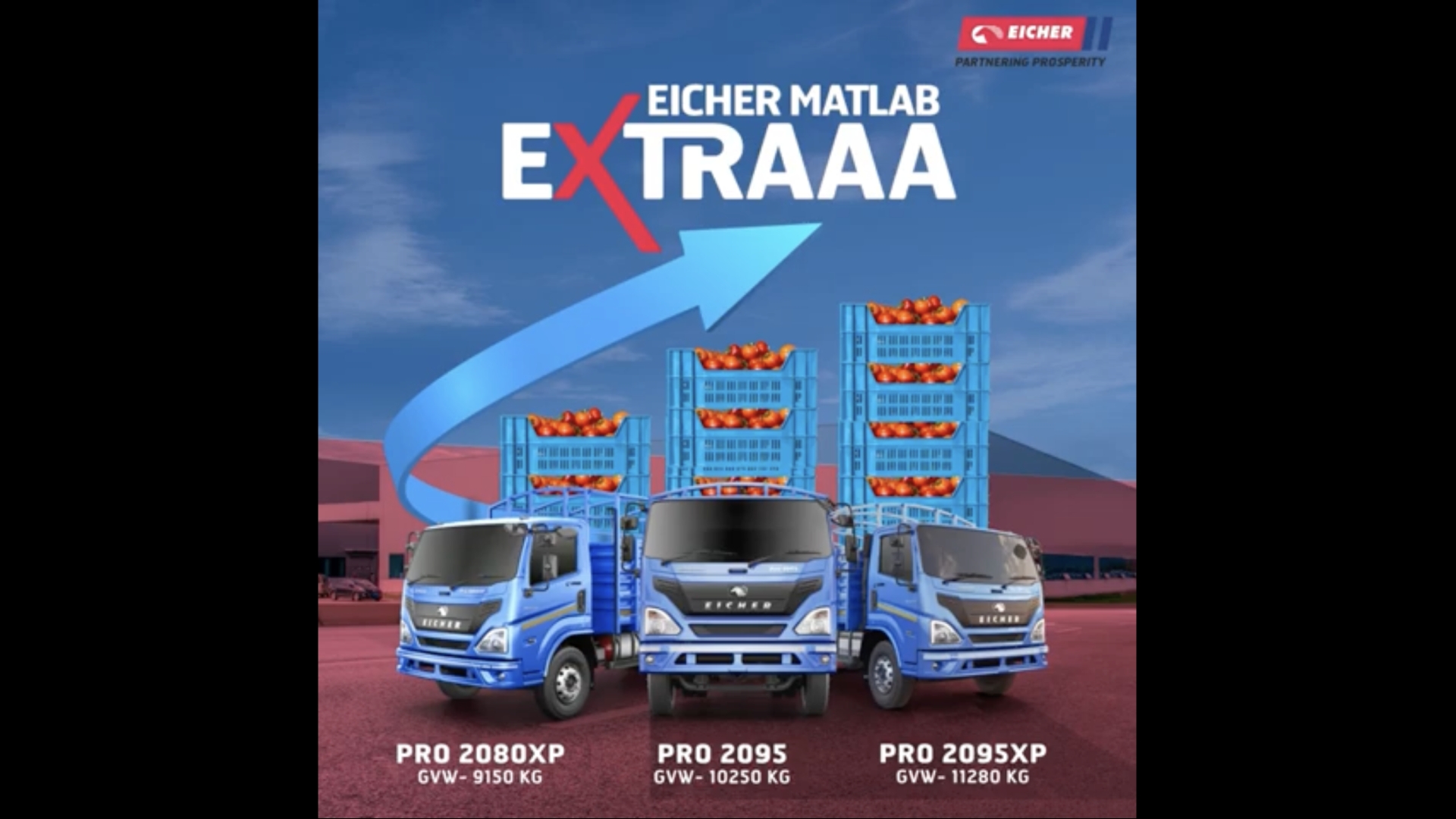 ‘Eicher matlab Extraaa’ 9-11T GVW diesel range